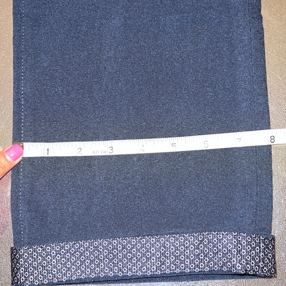 Ted Baker London blue navy chino pants 36 - Picture 12 of 15